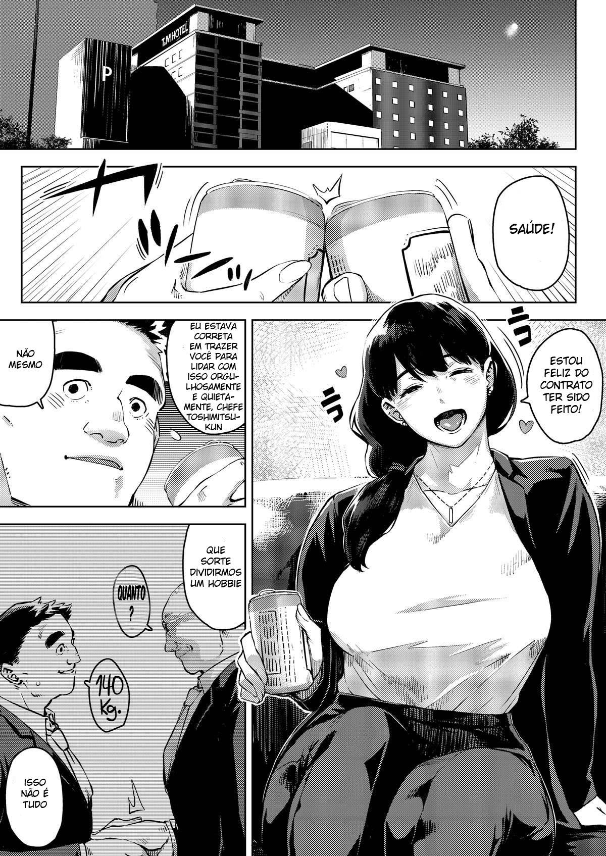 A Chefe Casada Yumiko Fazendo Sexo com seu Subordinado